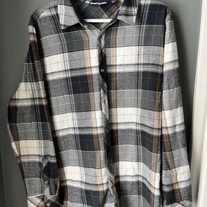 Depart West Plaid Button-Up Shirt